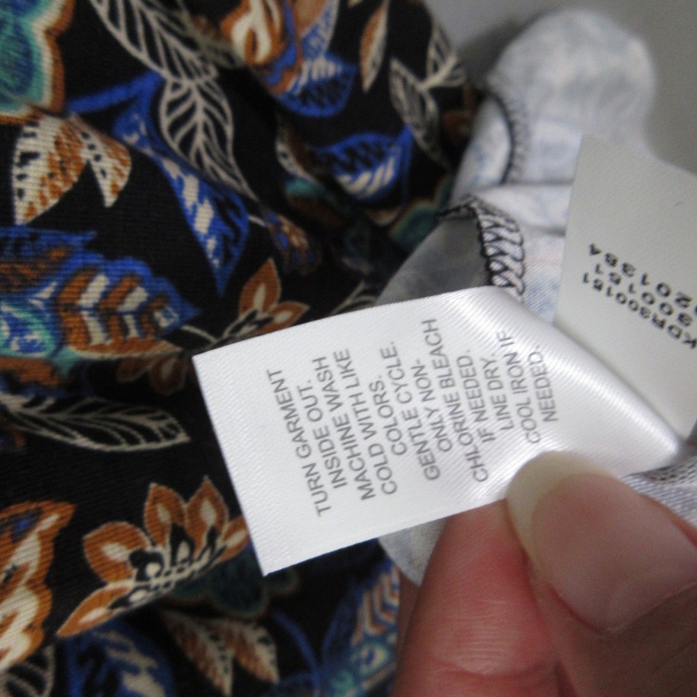 J. Jill Dress Smocked Floral Midi Boho Cottage Core‎ Prairie Flowy Garden NWT - Picture 6 of 9